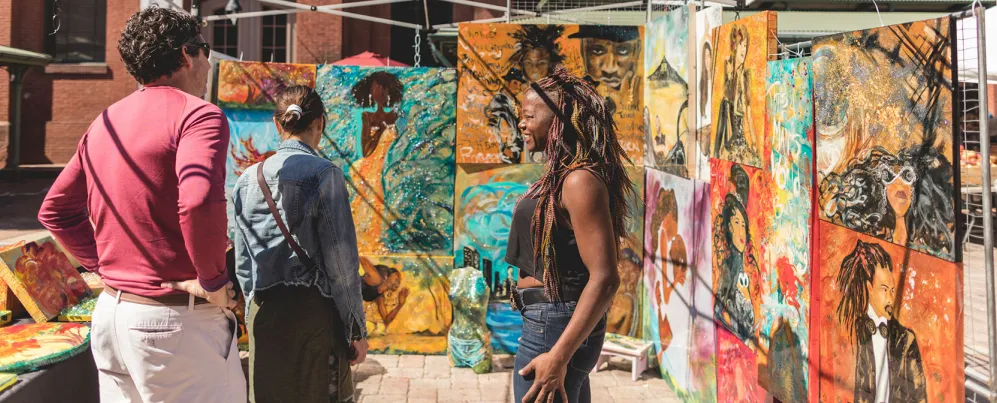 Eastern Market in Capitol Hill, Washington DC