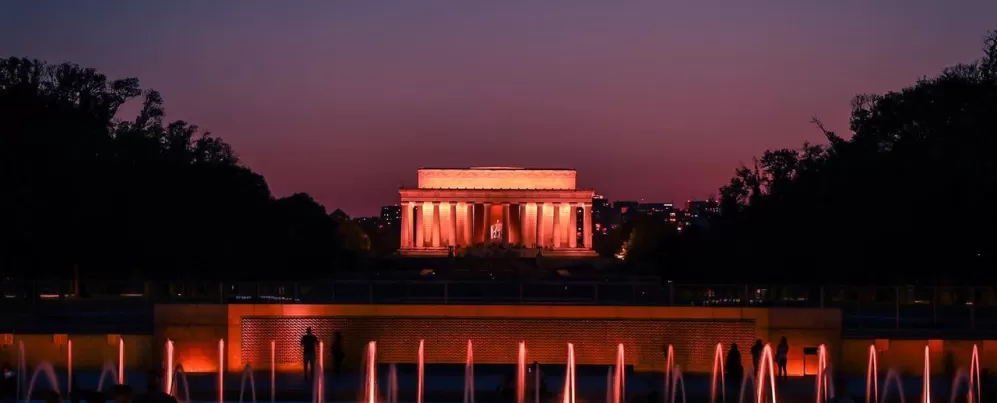 @jonahmanningphoto - Lincoln Memorial au coucher du soleil