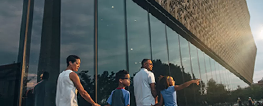 Familie bei NMAAHC