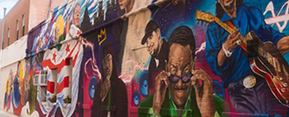 Mural del Chili Bowl de Ben