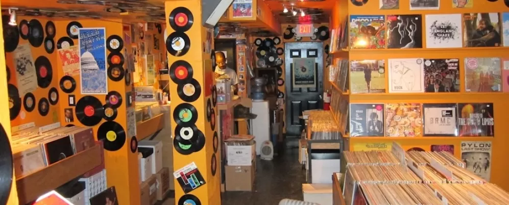 Loja de discos Som na 14th Street - Onde encontrar discos e vinis em Washington, DC