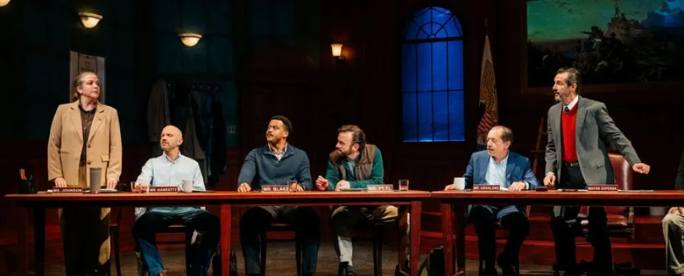 'The Minutes' at Keegan Theatre (cast)