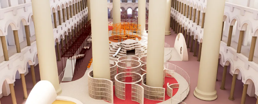 THE PLAYGROUND at the National Building Museum