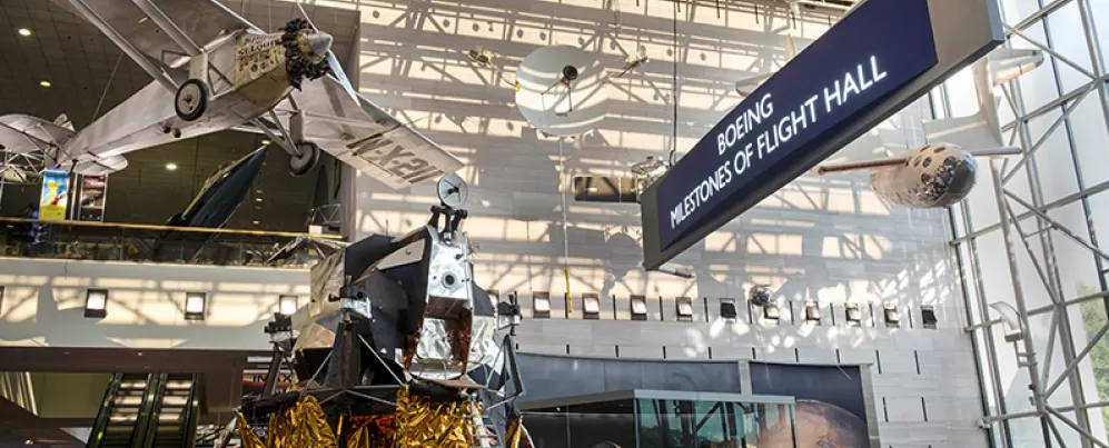 Boeing Marcos do Flight Hall no National Air and Space Museum