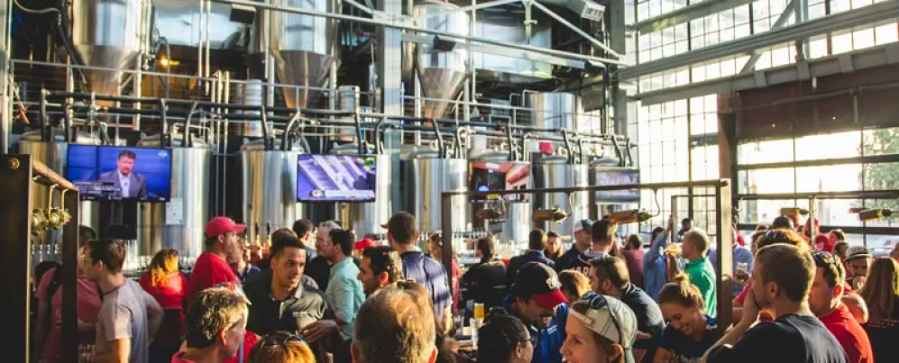 Cervejaria Bluejacket no Capitol Riverfront - Cervejaria e restaurante em Washington, DC