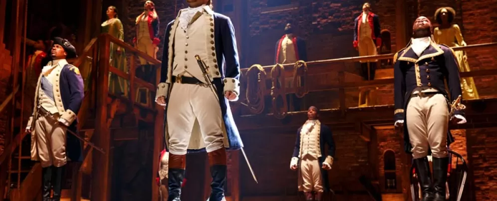 "Hamilton" de Lin-Manuel Miranda no Centro John F. Kennedy de Artes Cênicas em Washington, DC