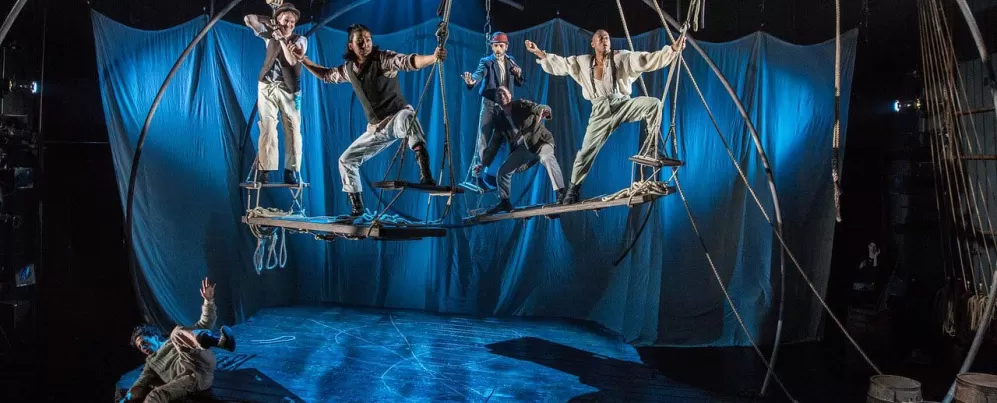 Arena-Bühne Moby Dick-Auftritt