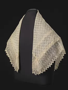 Harriet Tubman shawl at National Museum of African American History and Culture