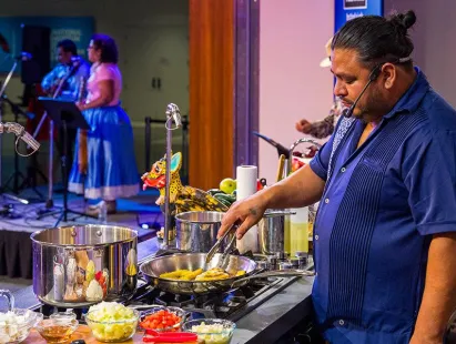 The Smithsonian Center for Folklife and Cultural Heritage presents: “Rhythms, Roots, Recipes: Ho-Chunk Nation”