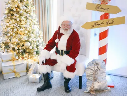 Fairmont's Santa Suite