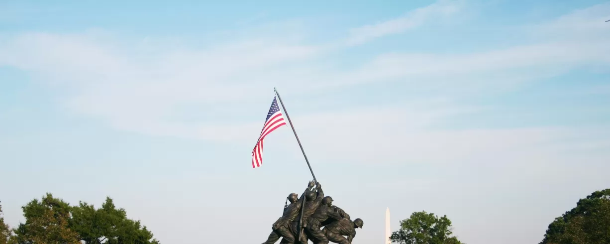 美国海军陆战队战争纪念馆（硫磺岛纪念馆）| 华盛顿特区