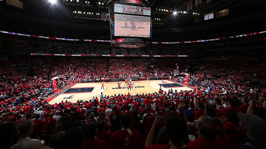 Washington Wizards Arena Section 210 At Capital One Arena Washington